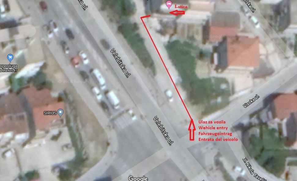 Studio Apartman Latica Split Exterior foto